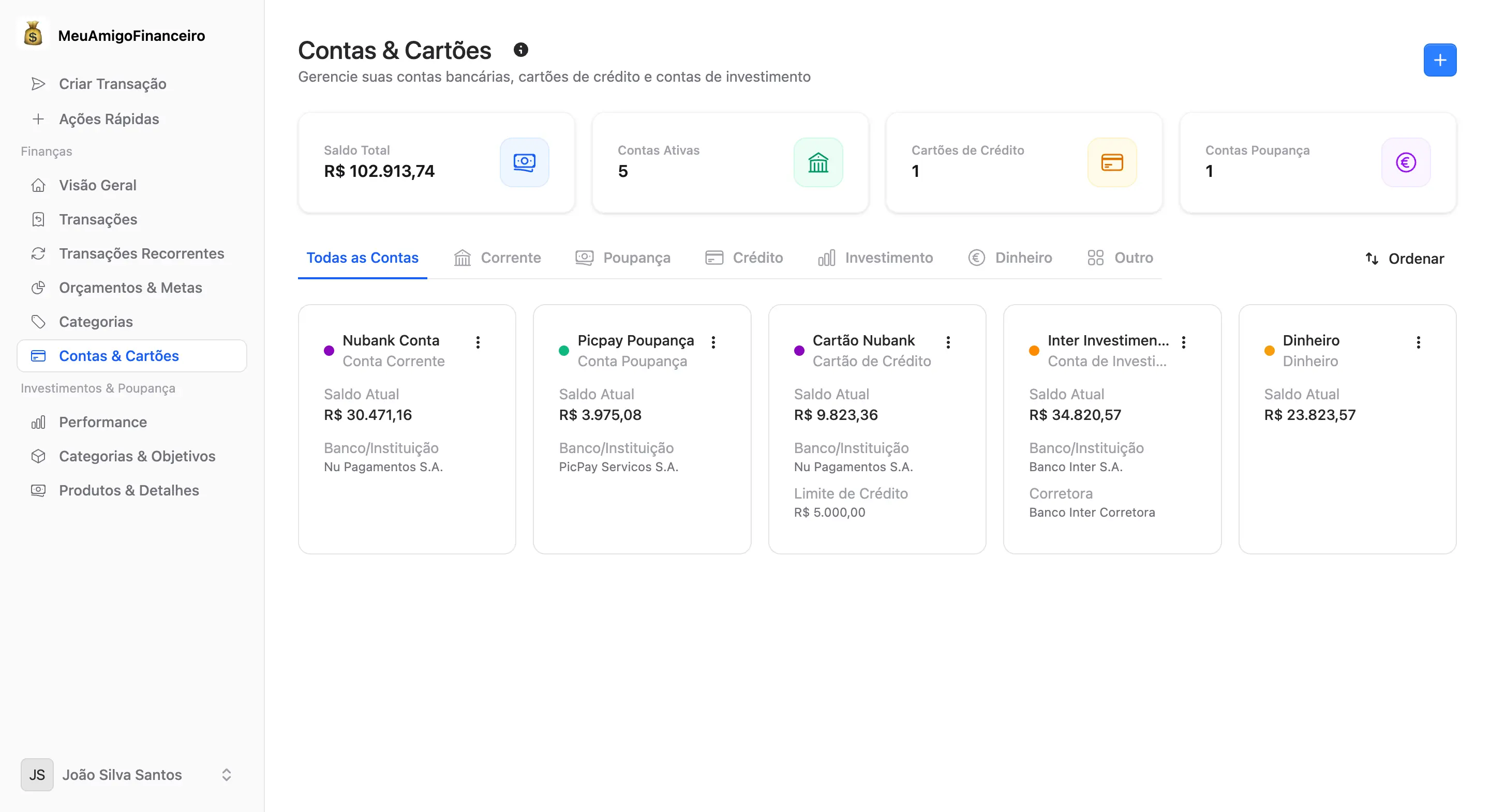 Financial Account Management